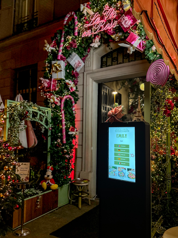 Borne tactile DigiChef