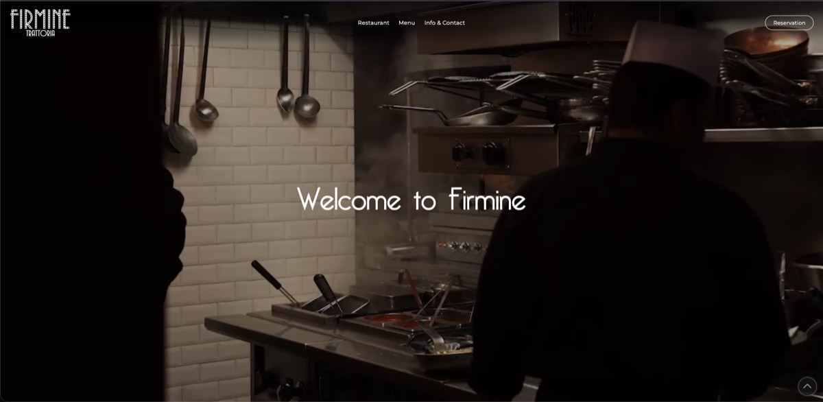 Aperçu du site web de Firmine